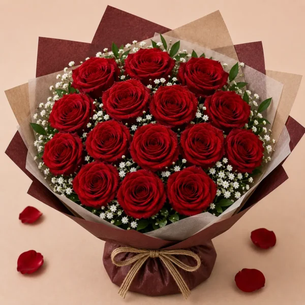 Bouquet (10-15-20 roses)