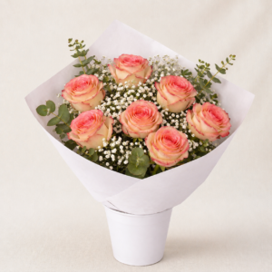 Bouquet de roses douces Bouquet de roses douces
