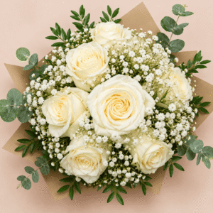 Rose crème