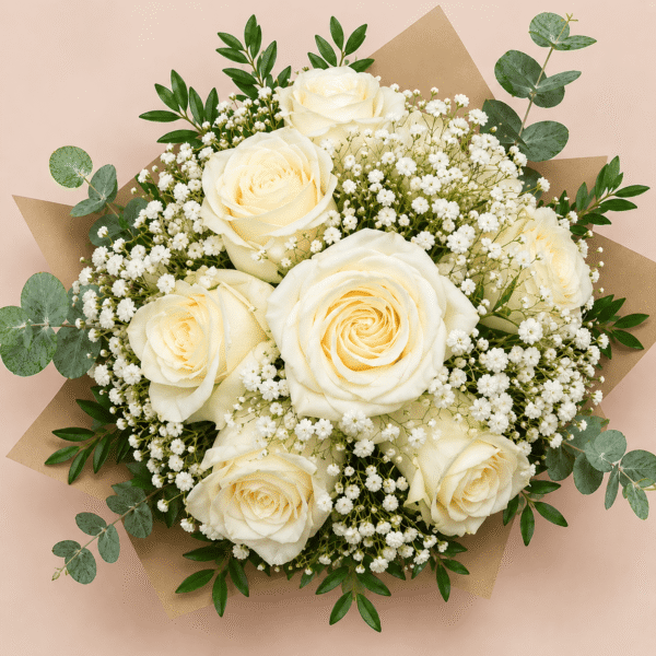 Rose crème