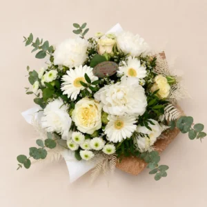 Bouquet pureté blanc