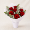 Bouquet roses rouges Bouquet de roses douces (couleur au choix)