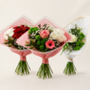 Bouquet composé rose (couleur aux choix)