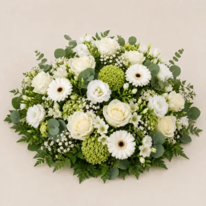 Coussin deuil coton