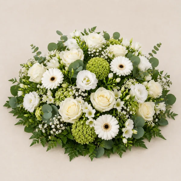 Coussin deuil coton