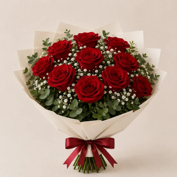Bouquet (10-15-20 roses)